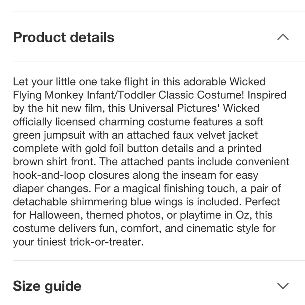 Disguise Green and Blue Kids Costume with Gold Accents